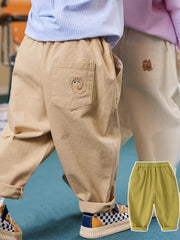 Мужские хлопковые шорты-карго с карманом-животным свободного кроя для весны и осени на открытом воздухе