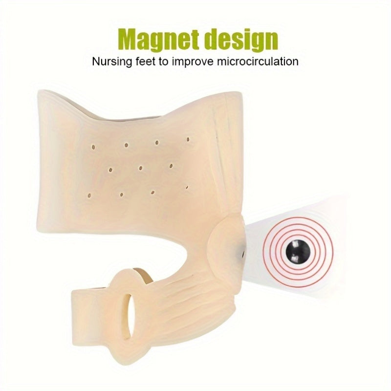 Thumb Bunion Corrector for Large Foot Bones Pull-On Split Toe Spreader
