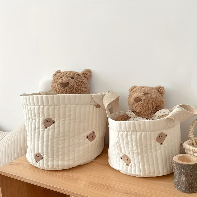 Большая стеганая хлопковая пеленальная сумка для мам с карманами для хранения и универсальным использованием