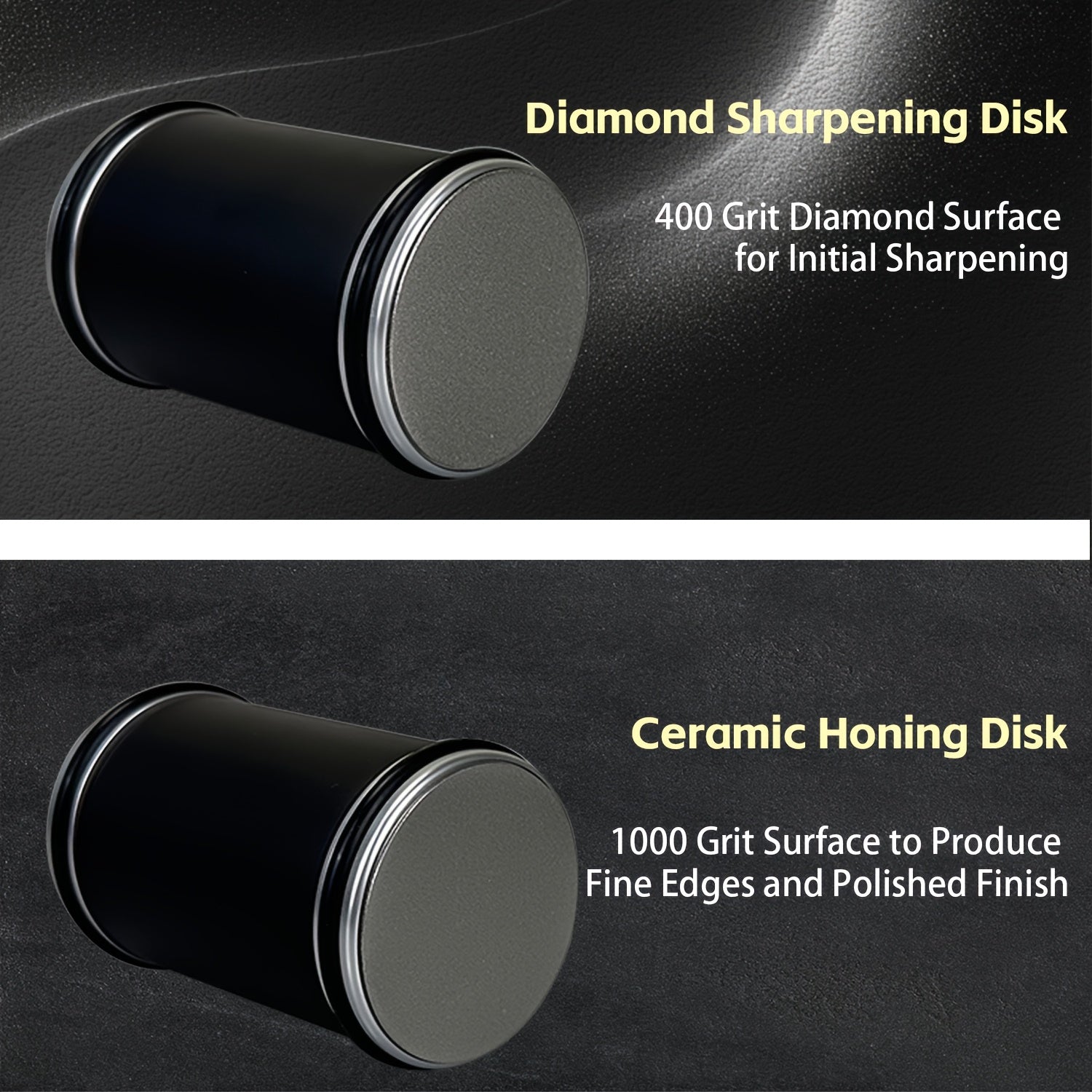 Uy oshxonasida qirralarni saqlash uchun to'rt tomonlama rulmanli qo'lda pichoq silliqlash moslamasi