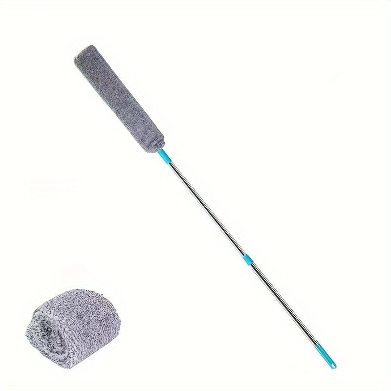 Yumshoq cho'tkali mustahkam cho'ziladigan chang cho'tkasi - yotoqxonalarda, oshxonalarda va yashash joylarida mebellar va yotoqlar ostida tozalash uchun ideal. Takroriy foydalanish uchun yuvilishi mumkin.