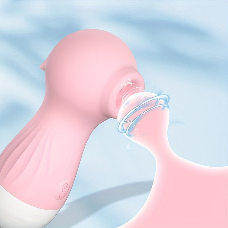 Adult Male Sucking Vibrator with 10 Modes Seahorse Masturbator