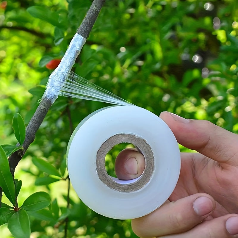 4-Pack Stretchable PE Plastic Grafting Wraps Self-Adhesive Tree Support