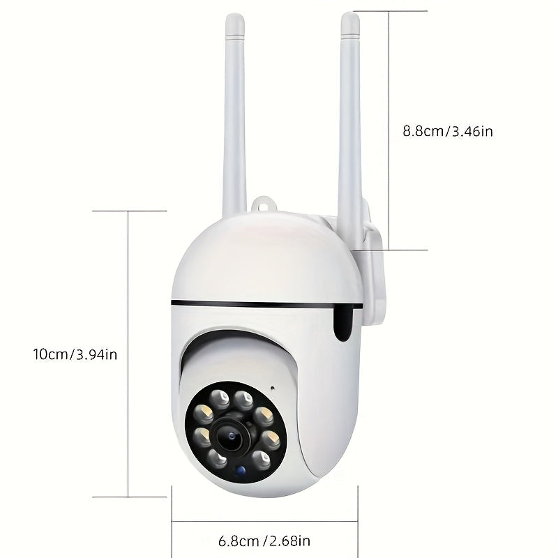 Wireless IP Security Camera 1080P Full HD Night Vision WiFi Motion Detection Two-Way Audio