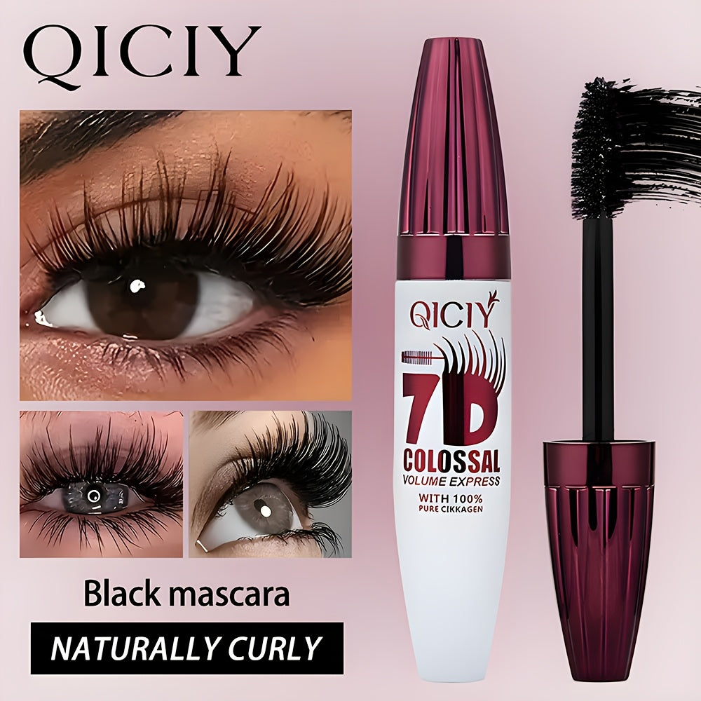 Women Black Volumizing Waterproof Mascara with Triangular Brush