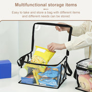 Plastic Carrying Game Bag Storage with Handles Water-Resistant Large Capacity