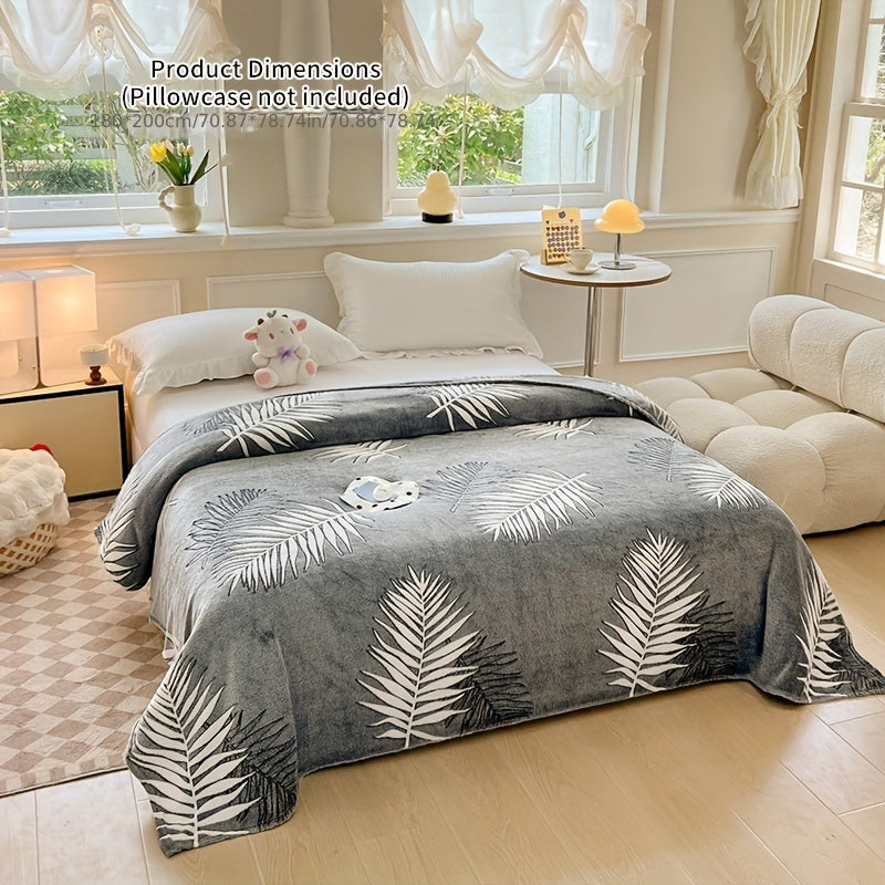 Soft Coral Fleece Throw Blanket Geometric Rainbow Design for Bed Sofa Travel