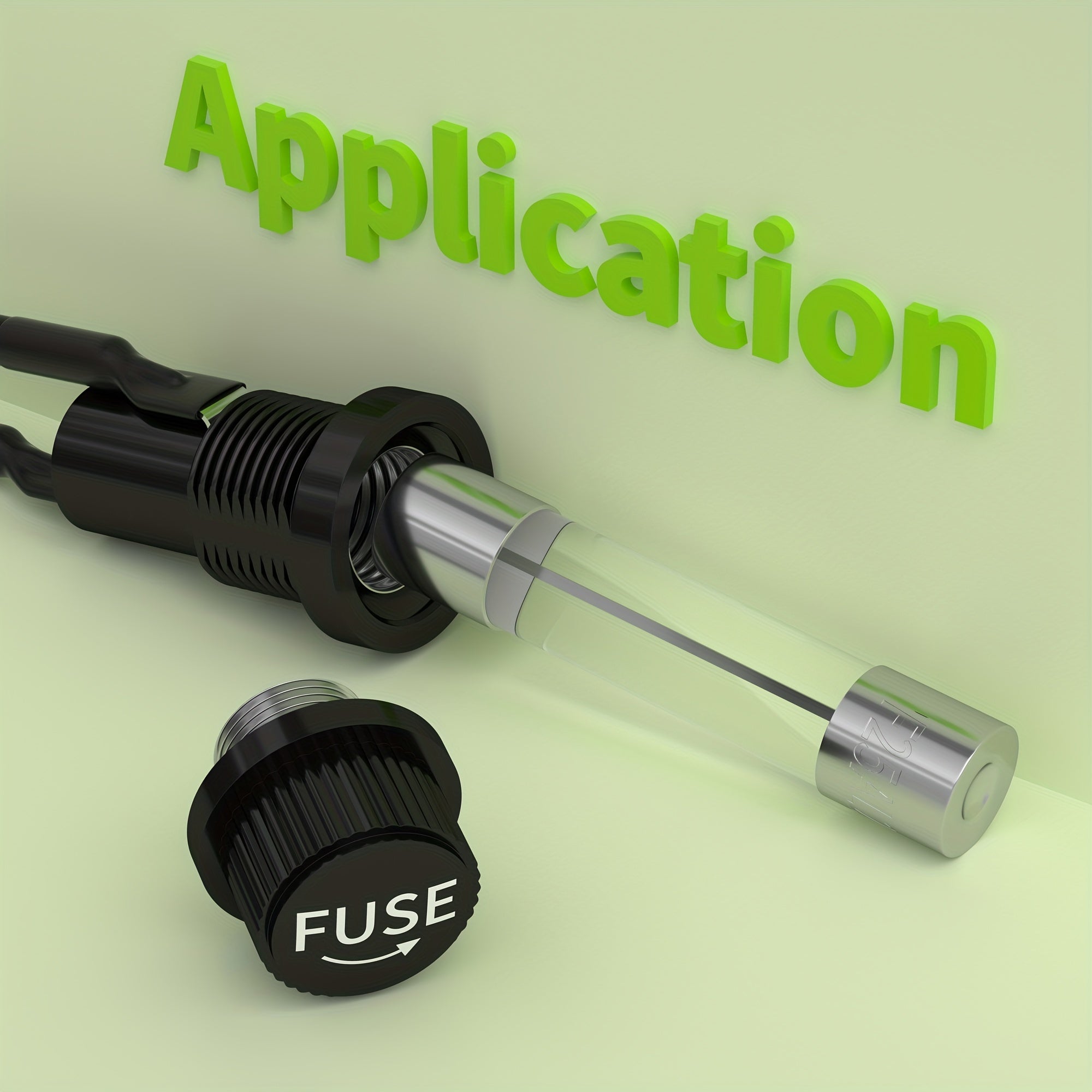 Набор разнообразных стеклянных предохранителей 360 шт., размеры 5x20 и 6x30, 10A