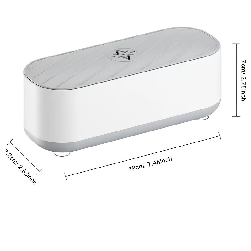 Portable Multi-Functional Cleaning Box with High-Frequency Vibration for Jewelry