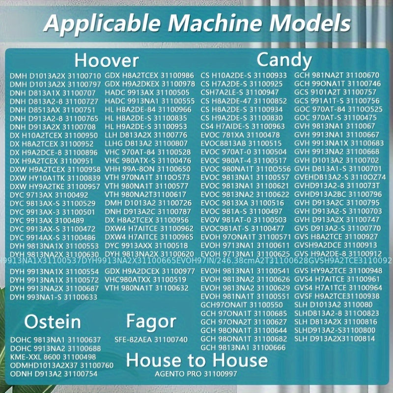 Dryer Filter Replacement Sponge Pad for Heat Pump Dryer 275x125x10mm 2-5pcs