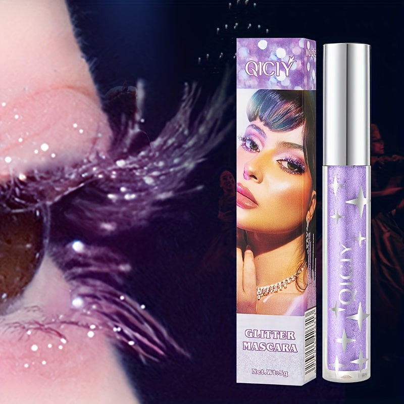 Women's Sparkling Diamond Mascara Waterproof Long-Wear Gift