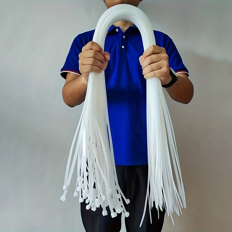 Heavy-Duty Nylon Cable Ties Self-Locking Large Sizes for Organization and Safety