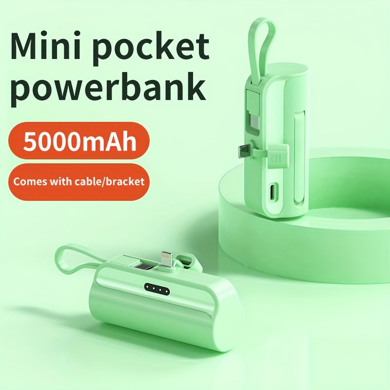 5000mAh Portable Power Bank for iPhone Samsung Galaxy Android Phones Digital Devices