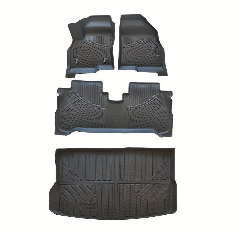 All Weather 3D TPE Floor Mats and Cargo Liners for SUV Waterproof