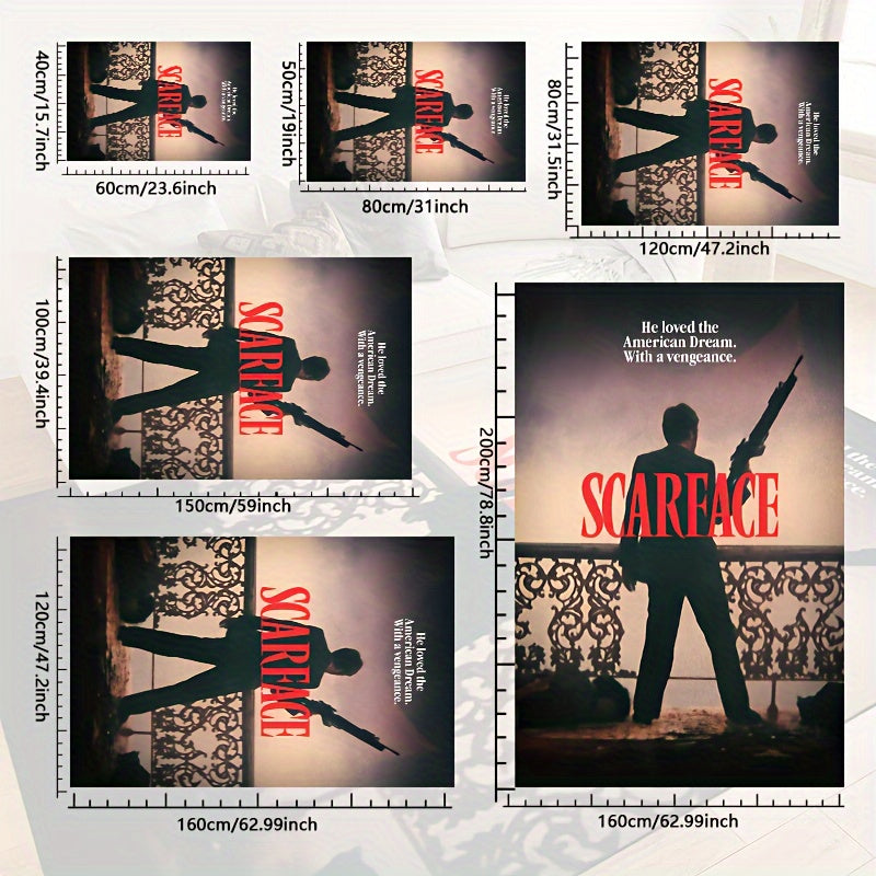 Non-Slip Rug Polyester Carpet for Entryway Living Room Bedroom Patio Garden