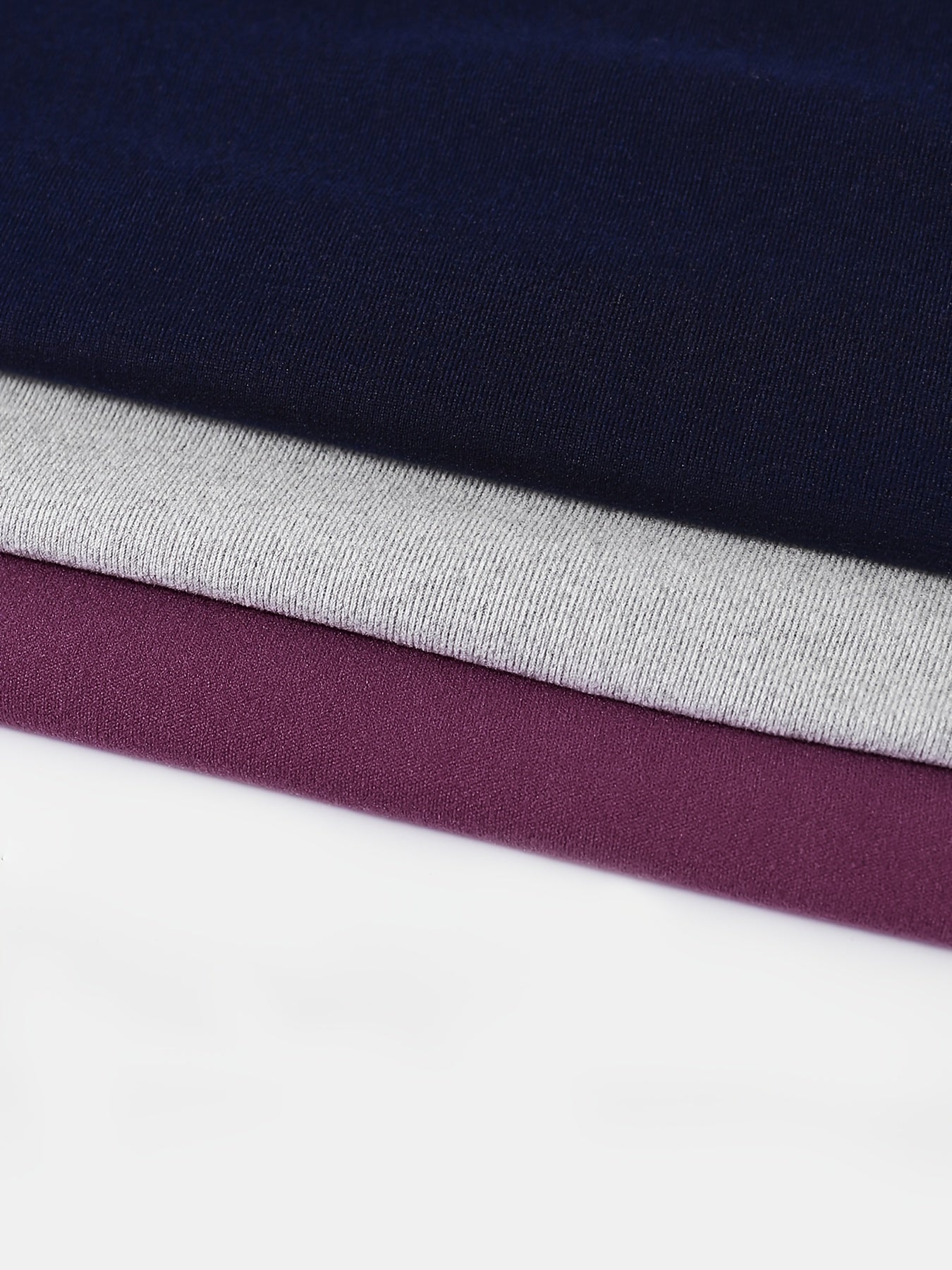 Women's Fall Loungewear Set Long Sleeve Crew Neck Pajama Jogger Pants Solid Polyester