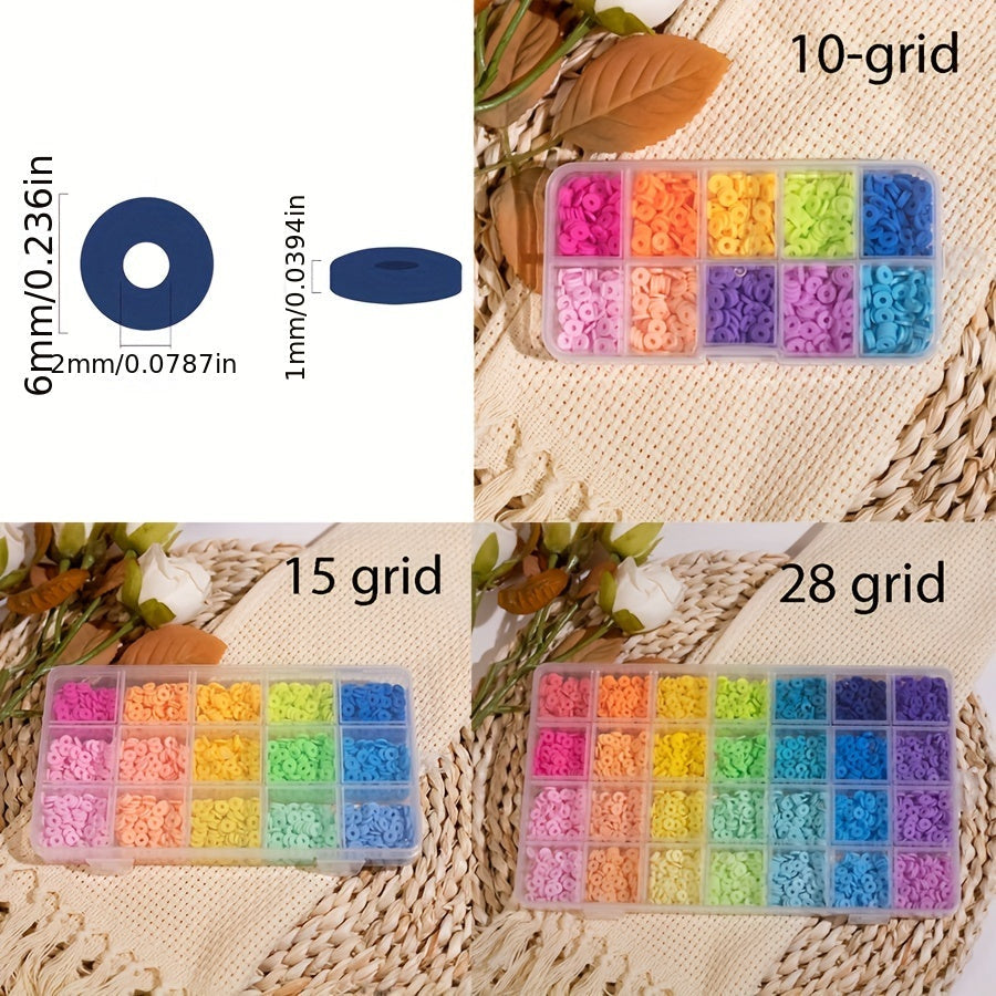 Создайте свои собственные украшения с помощью этого набора для изготовления браслетов своими руками, который включает 1 коробку цветных керамических бусин в формате сетки 10/15/28. Идеально подходит для создания уникальных браслетов, ожерелий и серег.