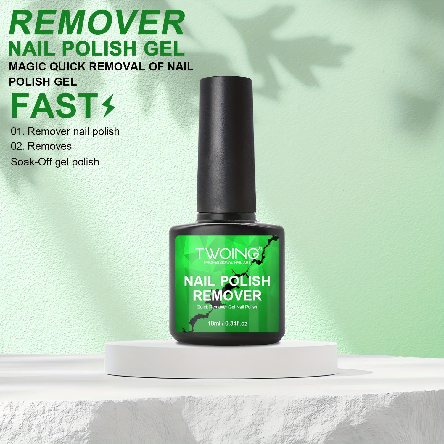 Professional Gel Nail Polish Remover Fast UV Gel Removal Without Soaking or Wrapping