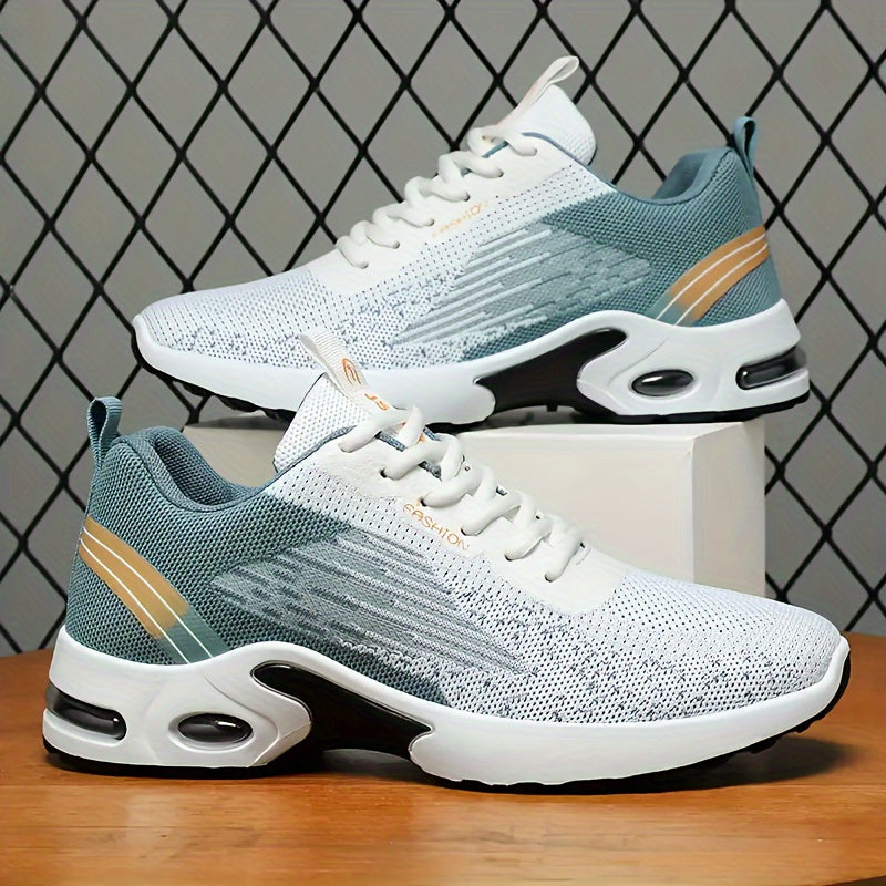 Men's Breathable Non-Slip Running Sneakers for Casual and Fitness Use