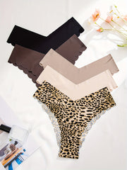 5 Бесшовных Трусов с Резным Краем: Сексуальные, Удобные и Дышащие Нижние Белье с Волнистым Краем