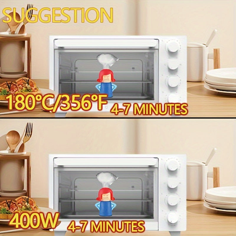 Steam Cleaner for Ovens and Microwaves, Multi-Color, Battery-Free