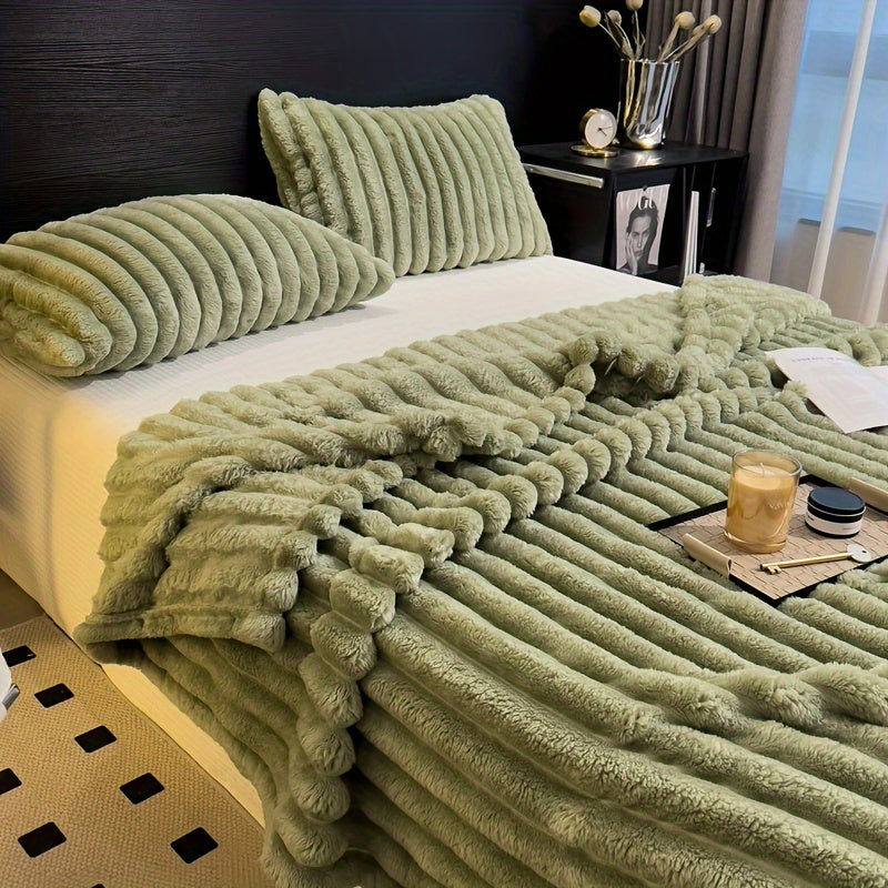 Uy yoki ofis uchun qulay flanel yostiqchasi, barcha mavsumlar uchun, dog'ga chidamli