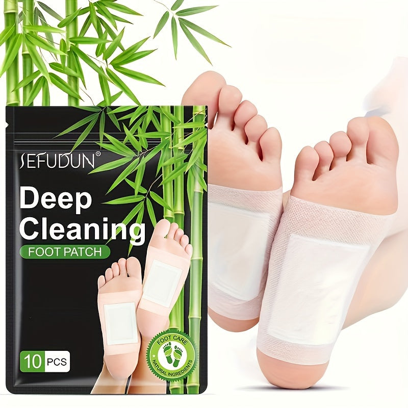 Unisex Deep Cleaning Foot Pads Foot Care 10pcs Detox Moisturizing