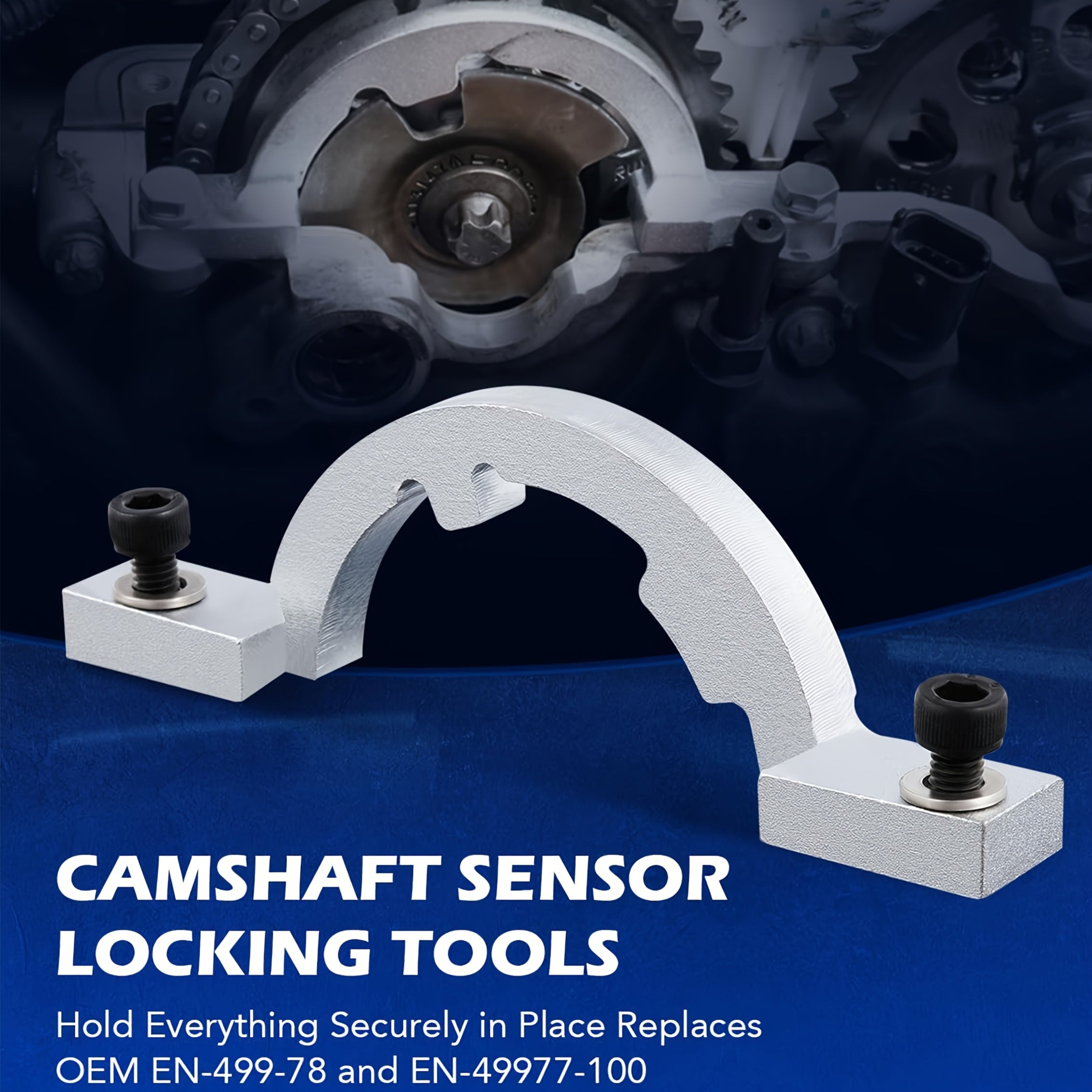 7pcs Engine Timing Tool Kit for Cars Camshaft Alignment Set Red Blue