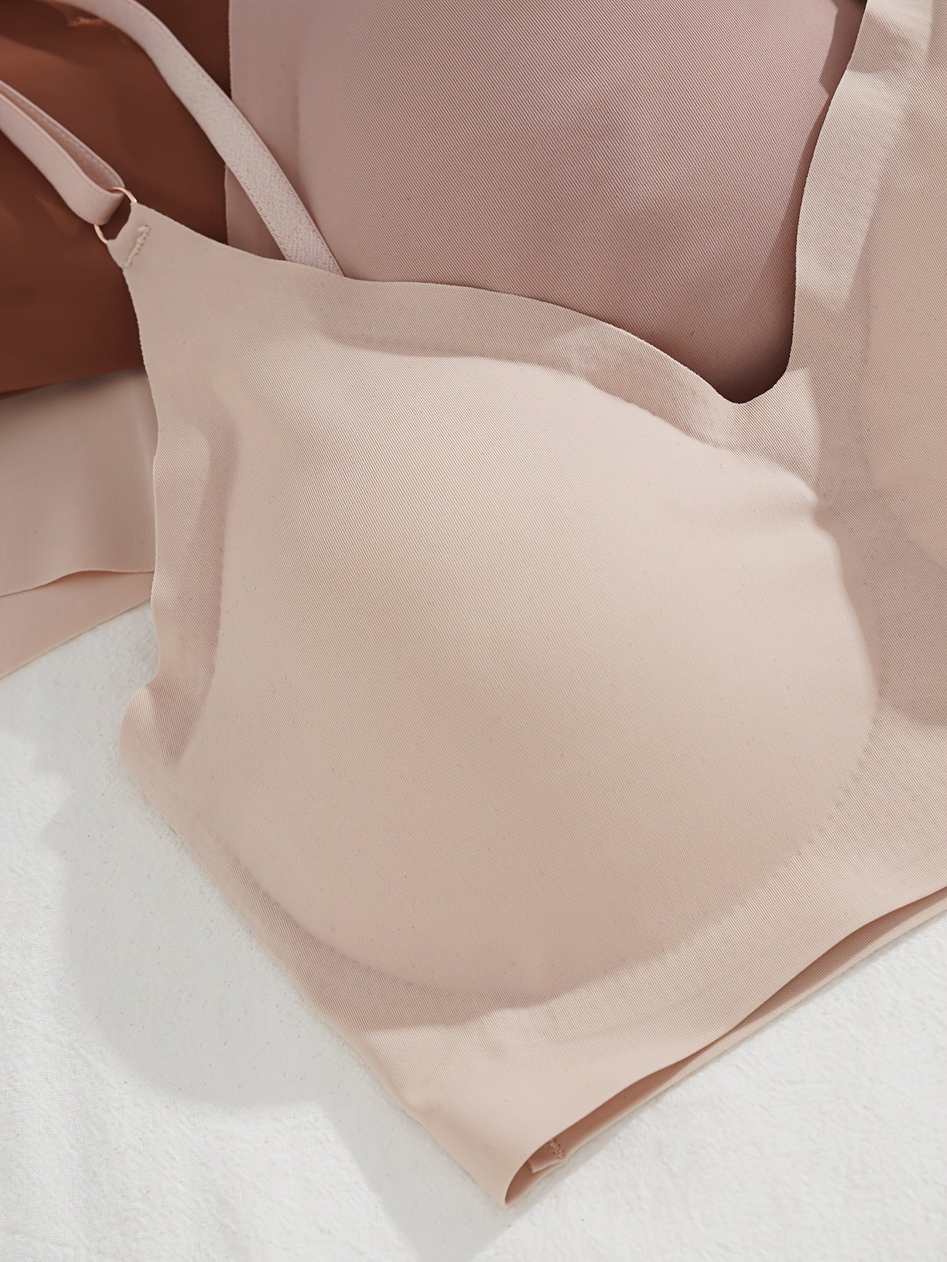 Seamless Cotton Lingerie Set for Women with 5-Color Options