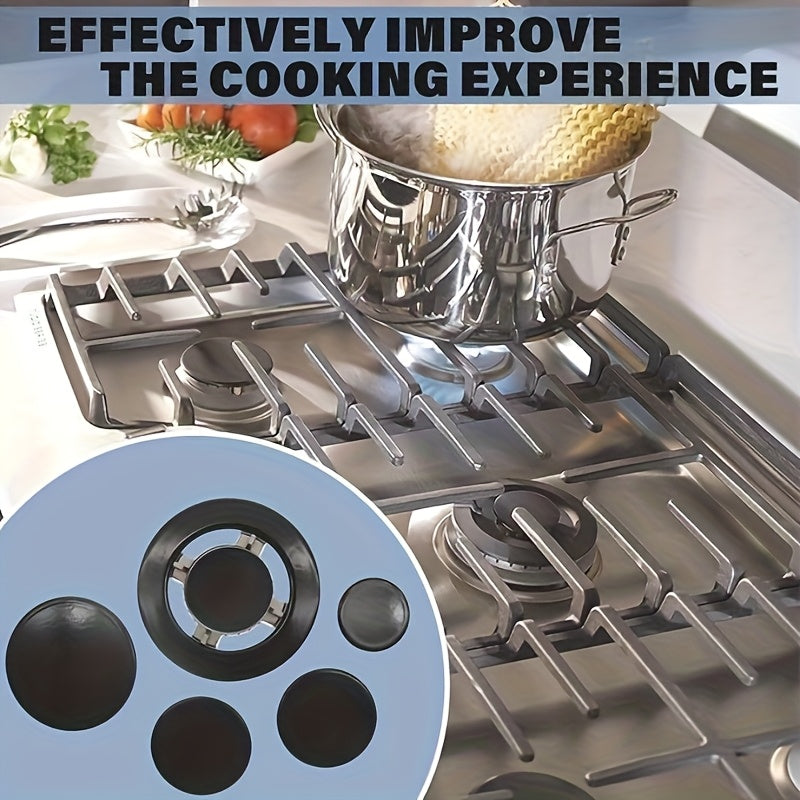 Набор диффузоров пламени для газовой плиты, 5 размеров 130/100/75/75/55 диаметр, 10 штук, чугун, алюминий