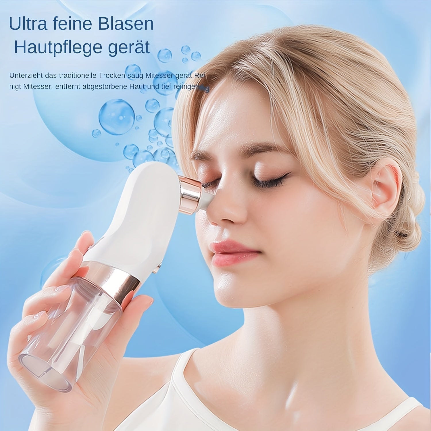 6-in-1 Electric Facial Cleanser for Men and Women USB Rechargeable Deep Cleansing and Facial Massage