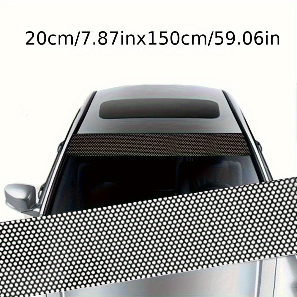 Avtomobil shisha quyosh nuri himoya filmi quyosh nurlari oldini oluvchi stiker old oynaning issiqlik izolyatsiyasi