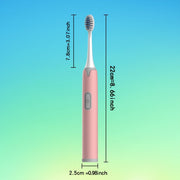 Cepillo de dientes eléctrico para adultos con cabezal de cepillo ultra suave, blanqueamiento dental