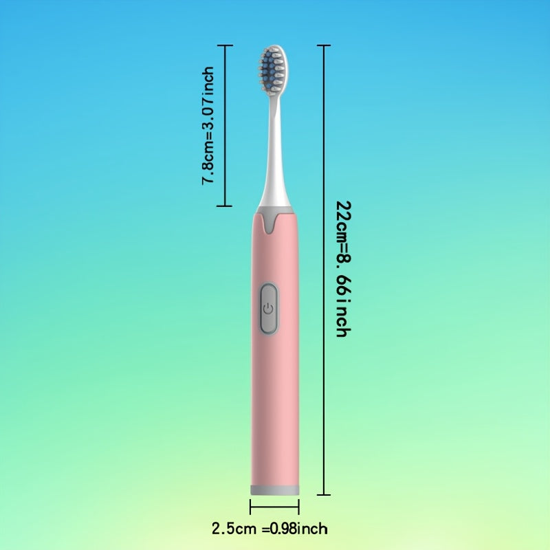 Electric Toothbrush for Adults with Ultra-Soft Brush Head, Teeth Whitening
