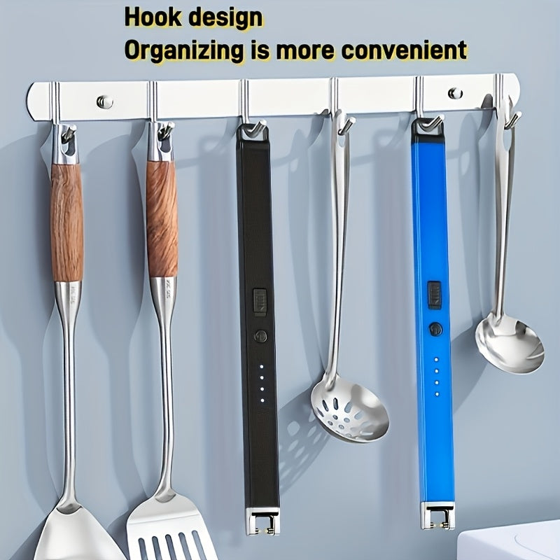 Rechargeable Windproof Electric Lighter for Candles and Gas Stoves