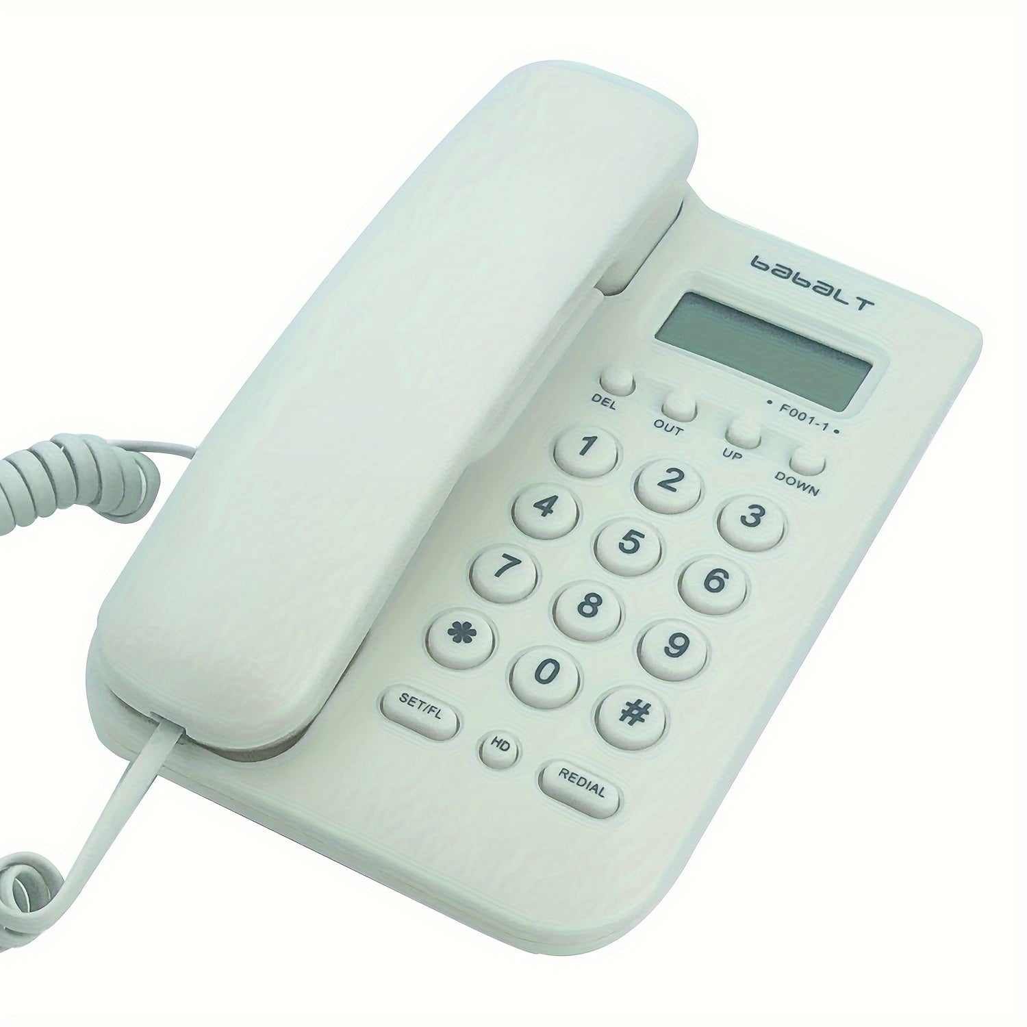 Corded Landline Phone with Caller ID LCD Display for Home Office