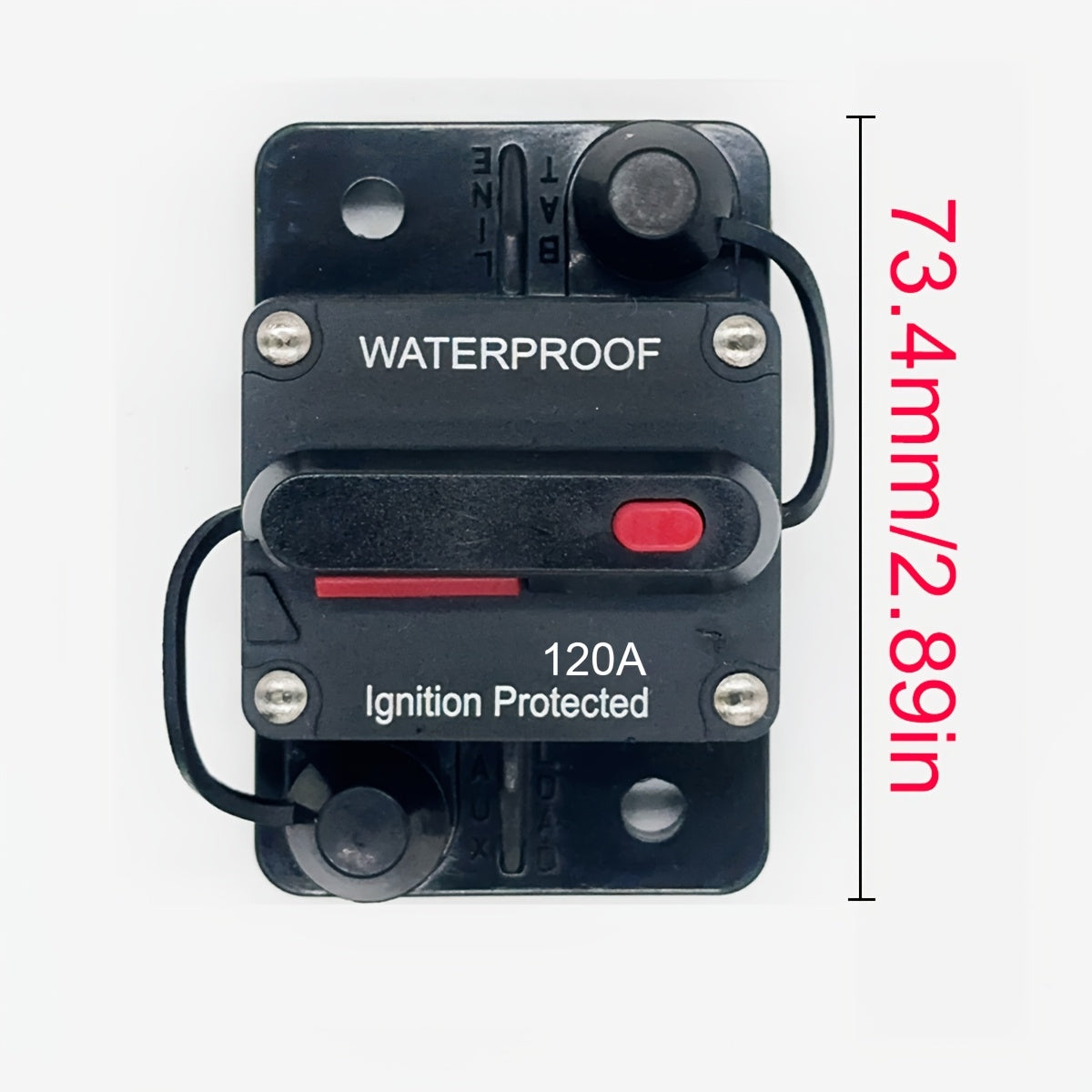 Автоматический выключатель цепи для автомобилей и лодок 20A-300A с автоматическим сбросом