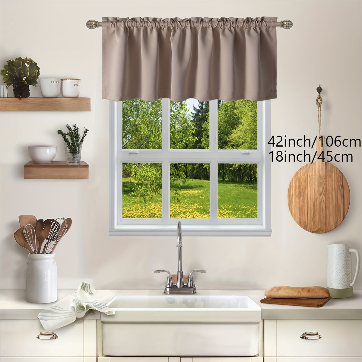 1 dona yorug‘likni to‘suvchi pardoz oshxona, mehmonxona, yotoqxona uchun issiqlik izolyatsiyasi