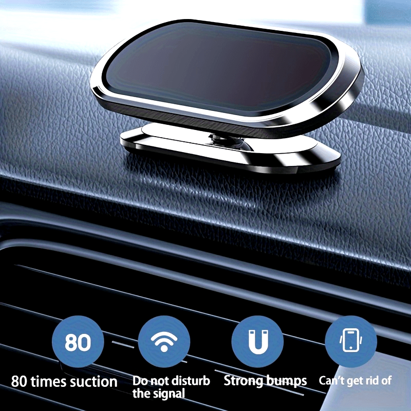 Universal Magnetic Car Phone Holder Multi-Functional Navigation Support