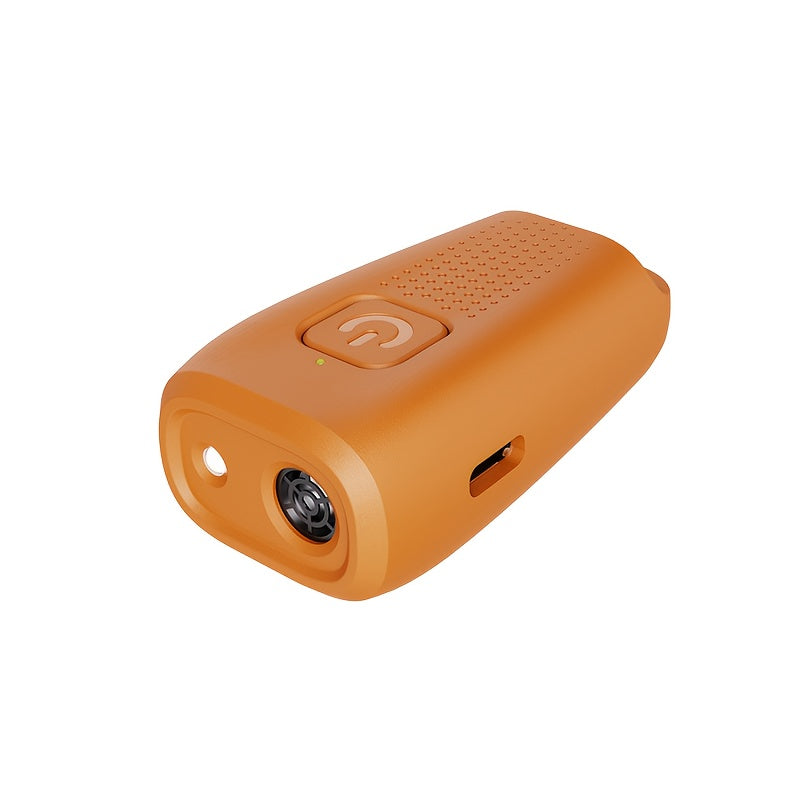 Portable USB Rechargeable Dog Repeller with Soundwave Technology and LED Light for Training and Anti-Barking