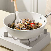 Мини-сковорода из чугуна с крышкой для индивидуальной готовки, антипригарная, прочная