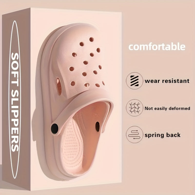 Women's and Men's EVA Clogs Lightweight Breathable Non-Slip Beach Shoes