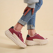 Женские дышащие кроссовки из холста для повседневных пробежек и спорта