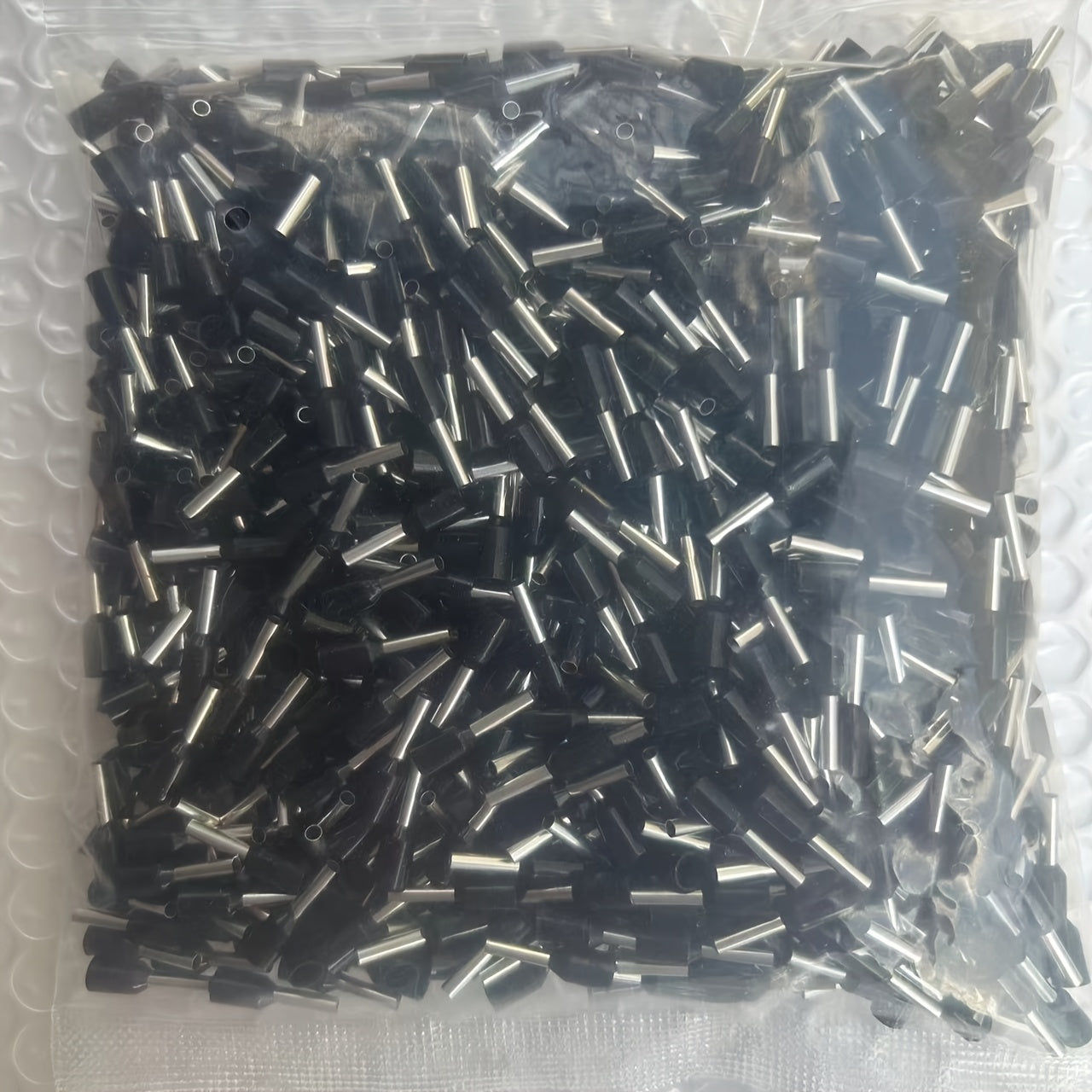 Rangli kodlangan izolyatsiyalangan ferrulalar, crimp terminali to'plami, 1000 dona, bronza, elektr simlari