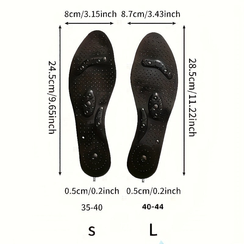 Magnetic Massage Insoles for Men and Women, Comfortable, Travel Use