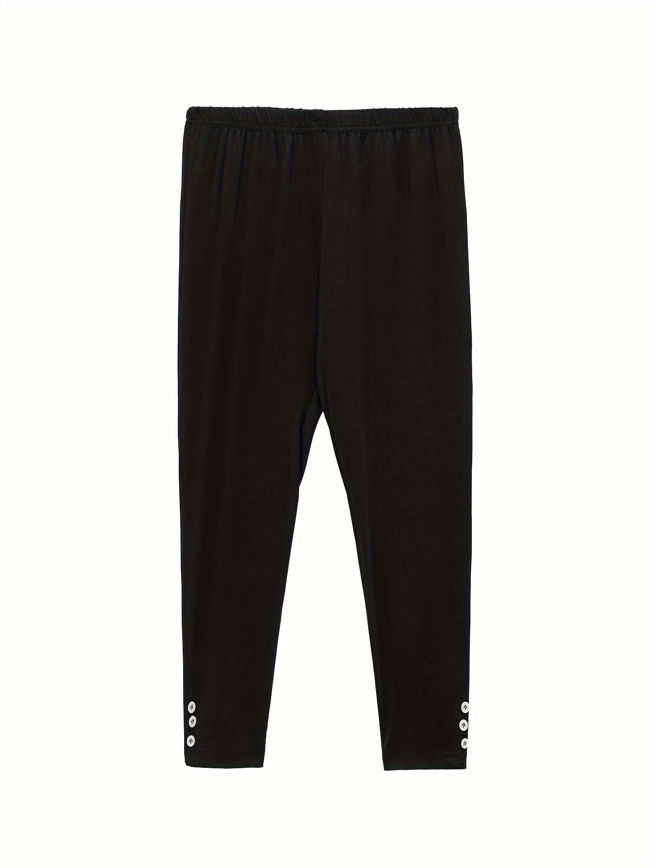 Leggings de cintura alta de 7 pulgadas para mujer, elásticos, para fitness, yoga, correr, paquete de 4