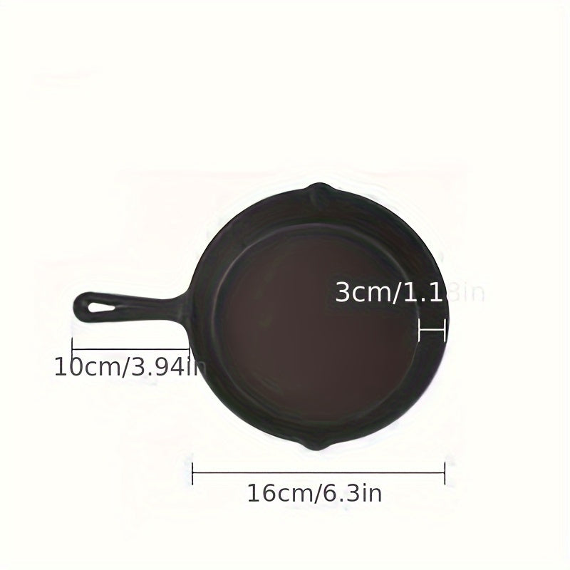 Cast Iron Skillet Non-Stick Pre-Seasoned Oven Safe for Eggs Pancakes