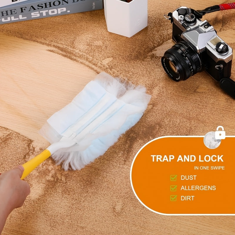 Replacement Pack of 10 Disposable Electrostatic Dusting Cloths for Electronics and Furniture