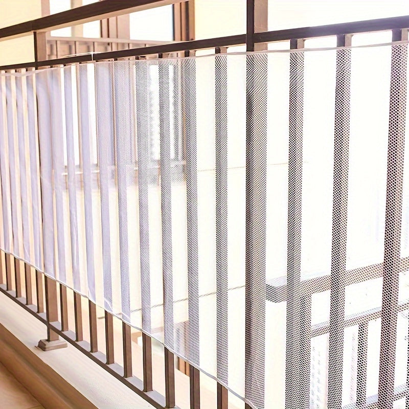 Durable Mesh Stair Railing Guard for Balcony and Stairs Safety in 200cm or 300cm Size