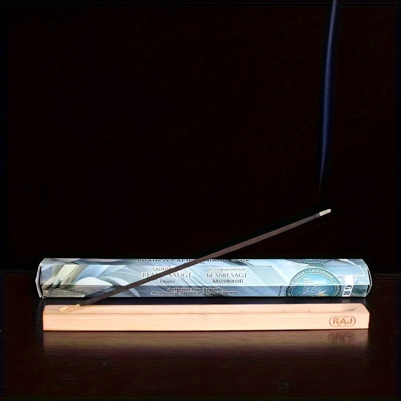 Набор благовоний из белого шалфея, 20 или 120 штук, растительные ароматы для релаксации и медитации